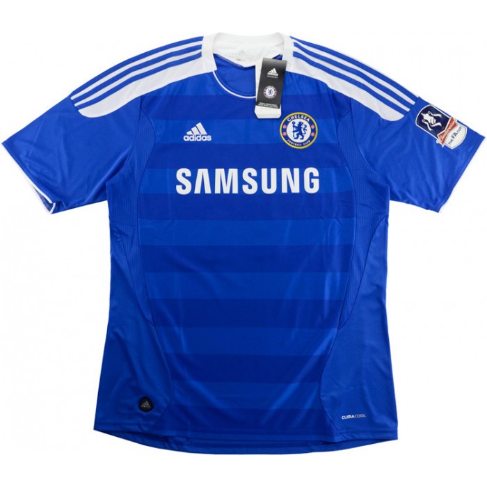 Camiseta Chelsea Primera equipación Retro 2011 2012 Azul